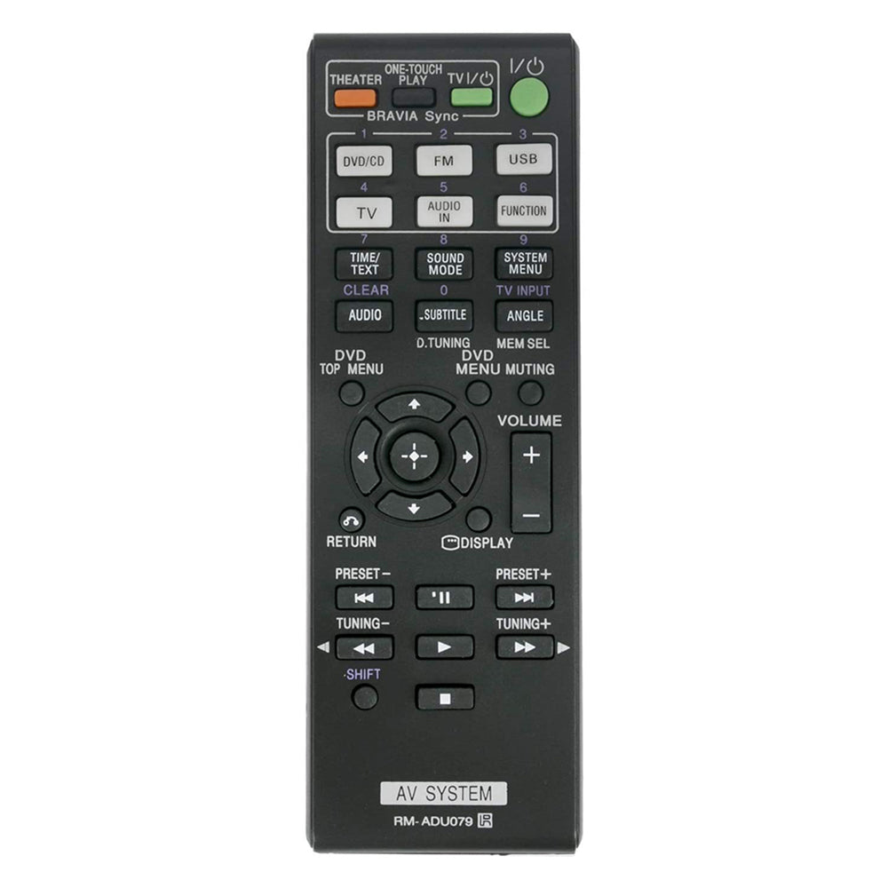 RM-ADU079 Remote Control Replacement for Sony DVD Home Theatre System