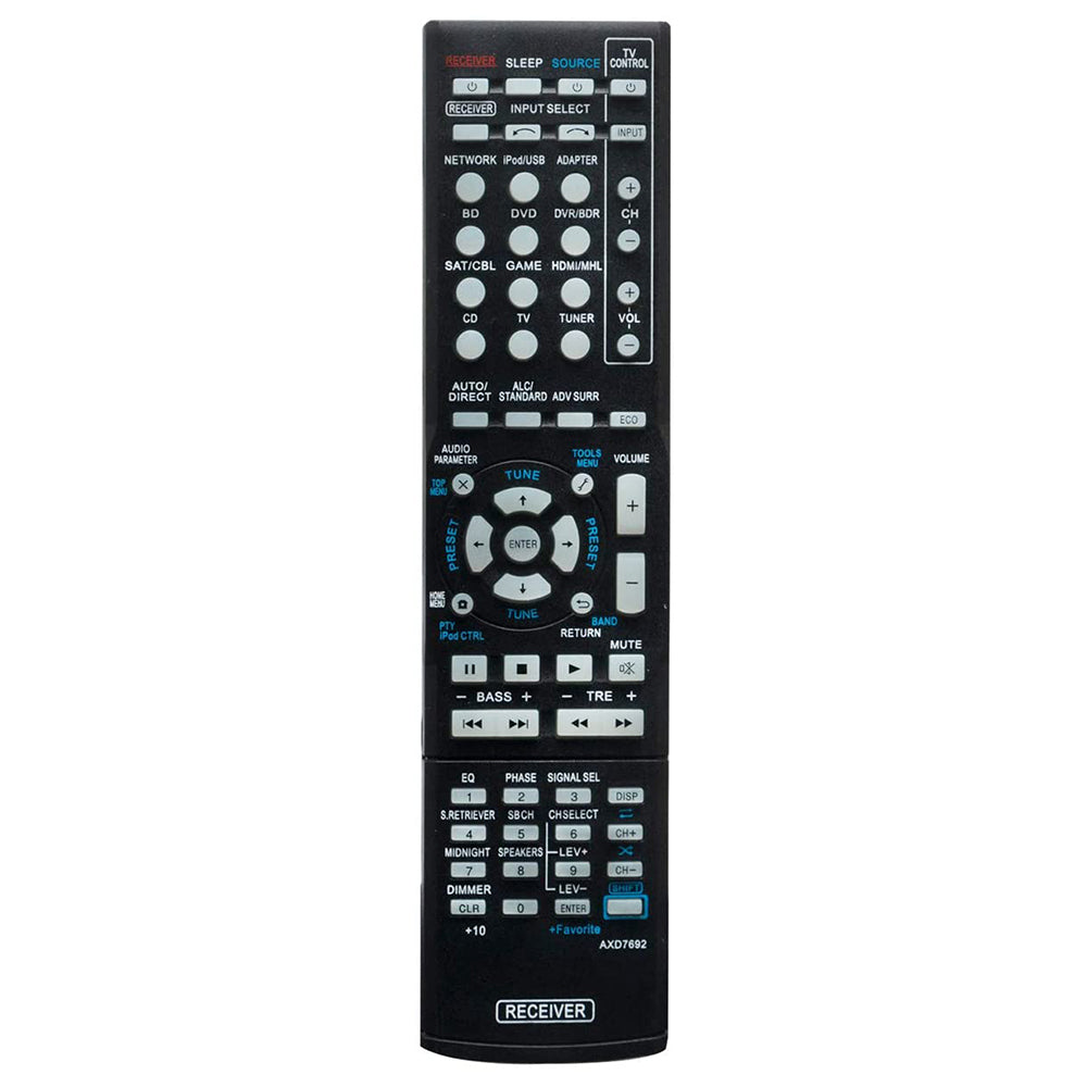 AXD7692 Remote Control Replacement for Pioneer AV Receiver VSX-43 VSX-828