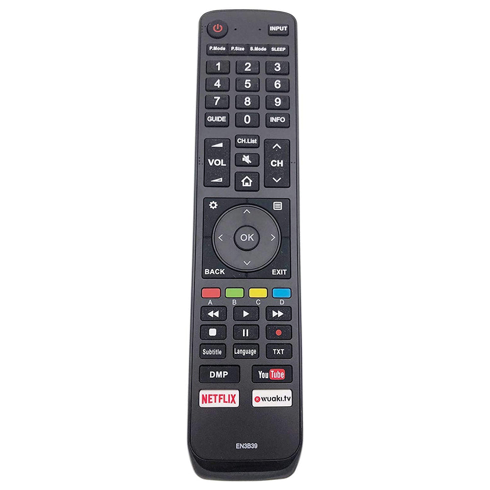 EN3B39 Remote Control Replacement for Hisense TV H50N6800 H65NU8700