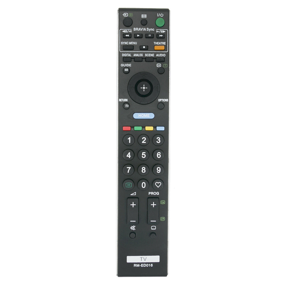 RM-ED016 Remote Control Replacement for Sony TV KDL-40W5500 KDL-46WE5