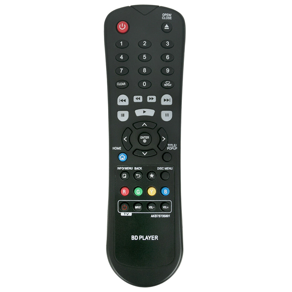 AKB73735801 Remote Replacement for LG Blu Ray BD Player B0540N