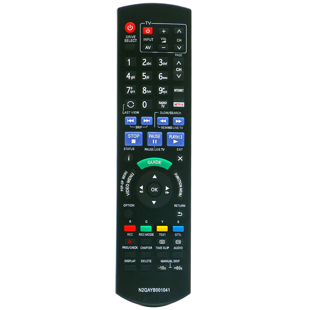 N2QAYB001041 Remote Replacement for Panasonic Blu-Ray Player DMR-PWT550GL