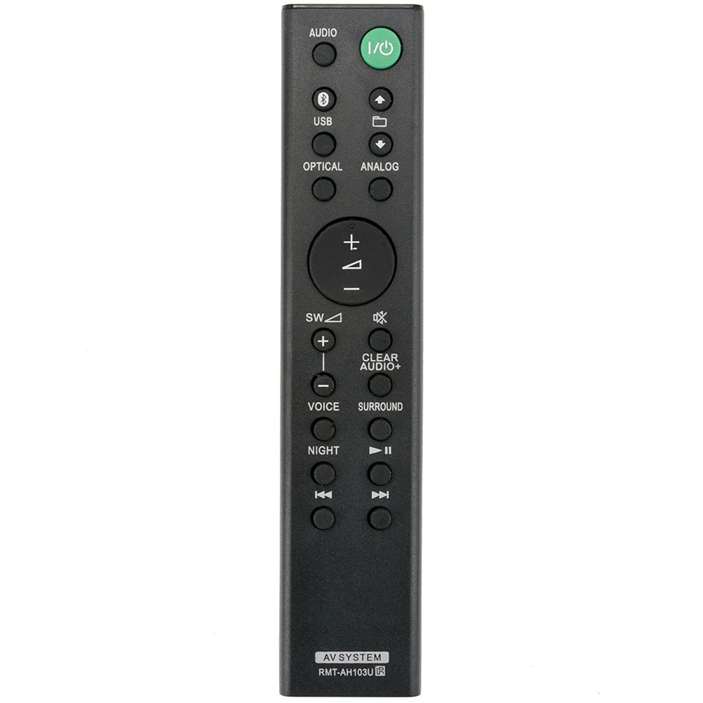 RMT-AH103U Remote Replacement for Sony SoundBar AV System HT-CT80 HTCT80