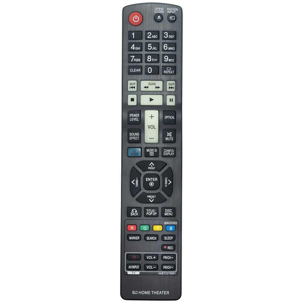 AKB73275501 Remote Replacement for LG Blu-ray Disc Home Theater System