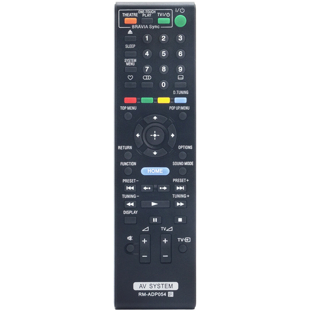 RM-ADP054 Remote Replacement for Sony Blu-ray Home Theater System