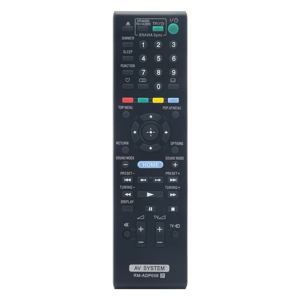 RM-ADP058 Remote Replacement for Sony Home Theater BDV-E380