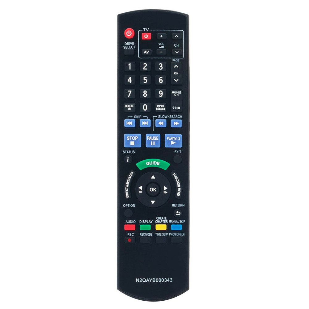 N2QAYB000343 Remote Replacement for Panasonic DMR-EX89 DMR-EX79 DMREX79