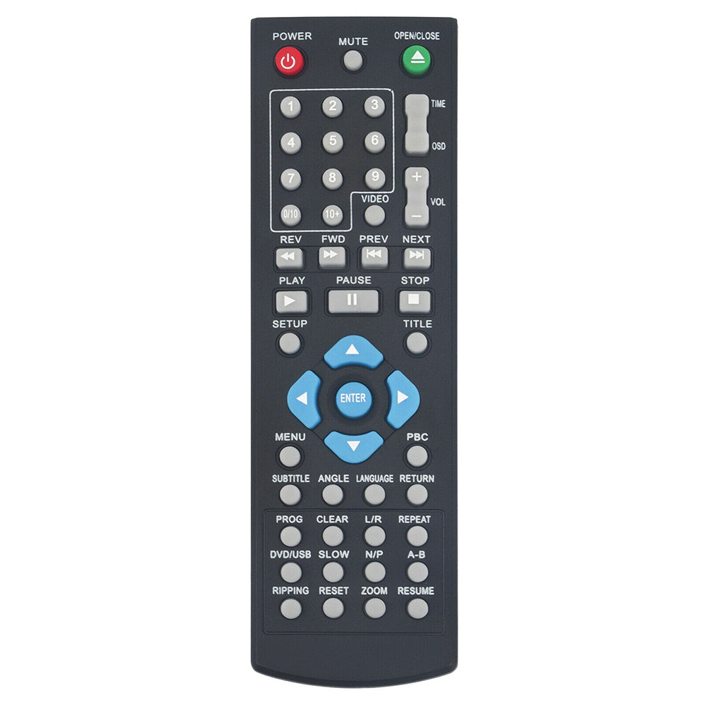 DV2288 Remote Replacement for Teac DVD Player MBE006