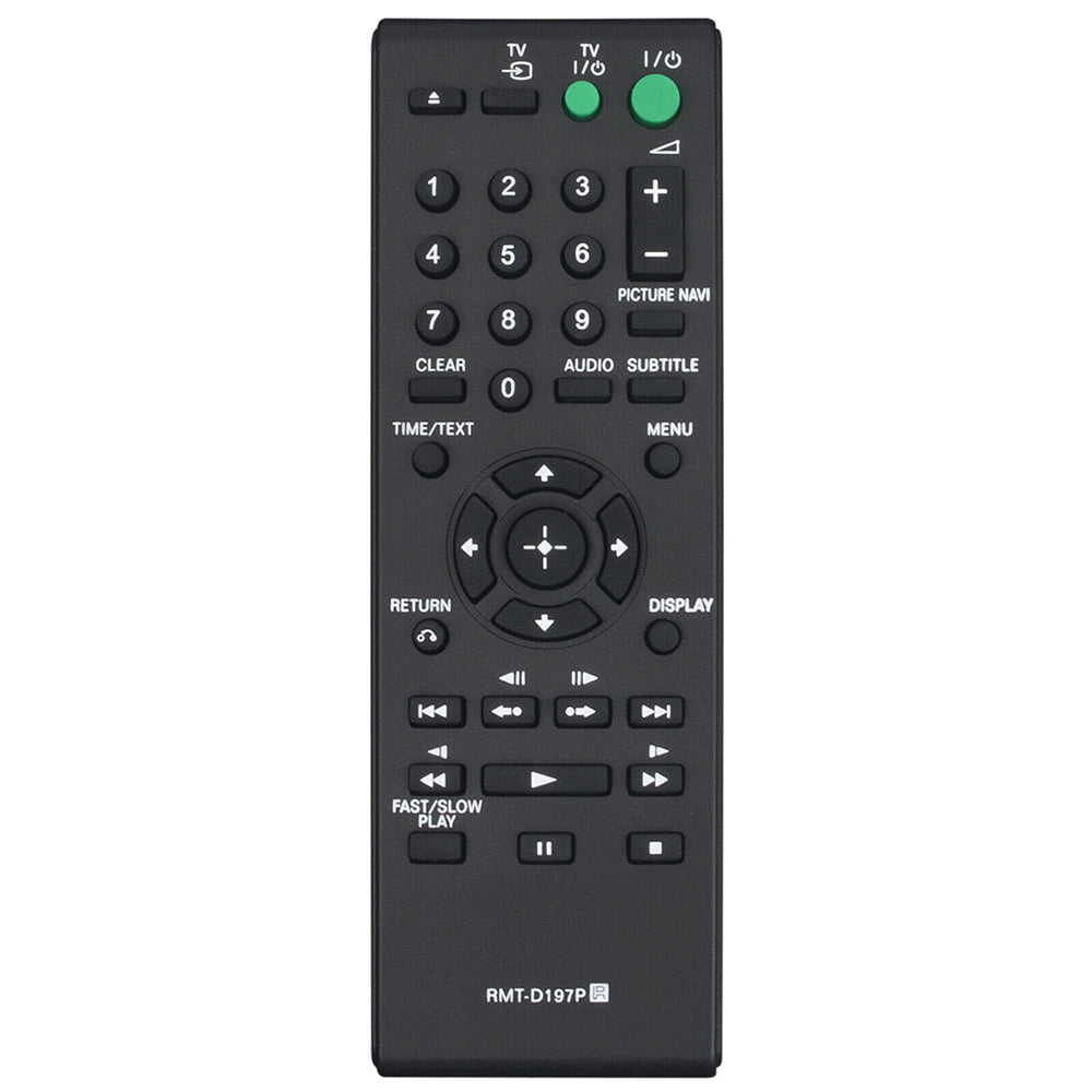 RMT-D197P Remote Replacement for Sony DVD DVP-SR360 DVP-SR760H DVP-SR450K