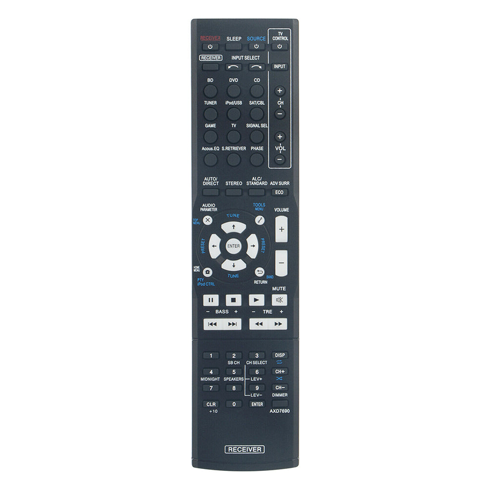 AXD7690 Remote Replacement for Pioneer AV Receiver VSX-300 VSX-323