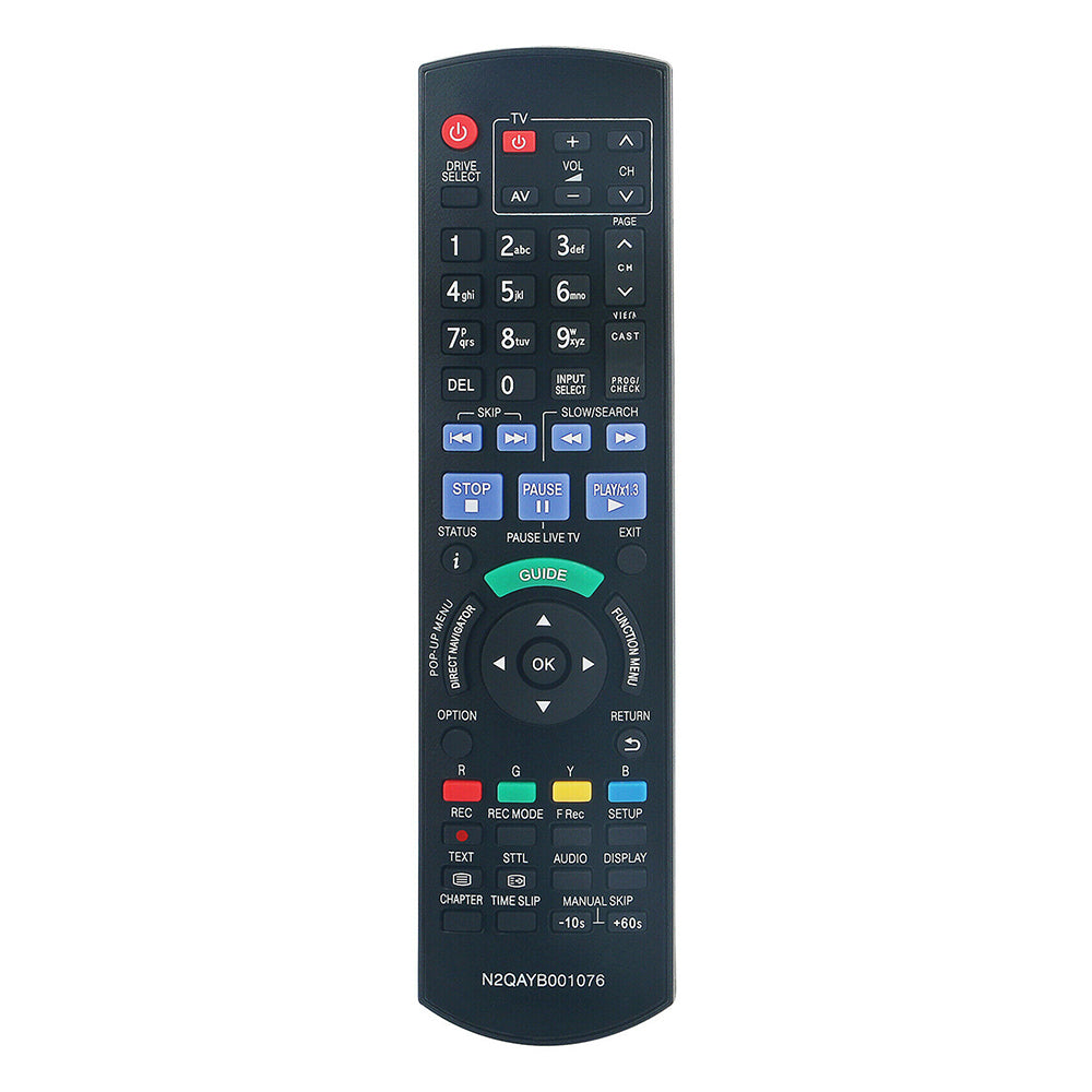 N2QAYB001076 Remote Replacement For Panasonic DVD Recorder