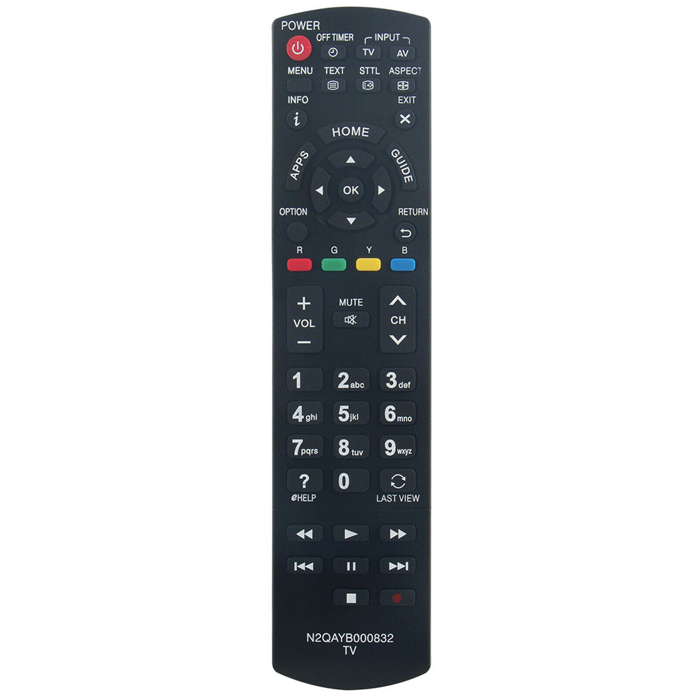 N2QAYB000832 Remote Replacement For Panasonic TV THL42E6A