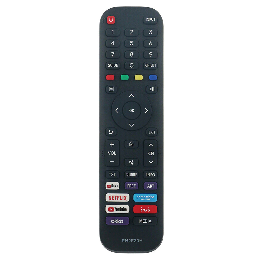 EN2F30H Remote Control Replacement for Hisense Smart TV 55H6G 65H6G