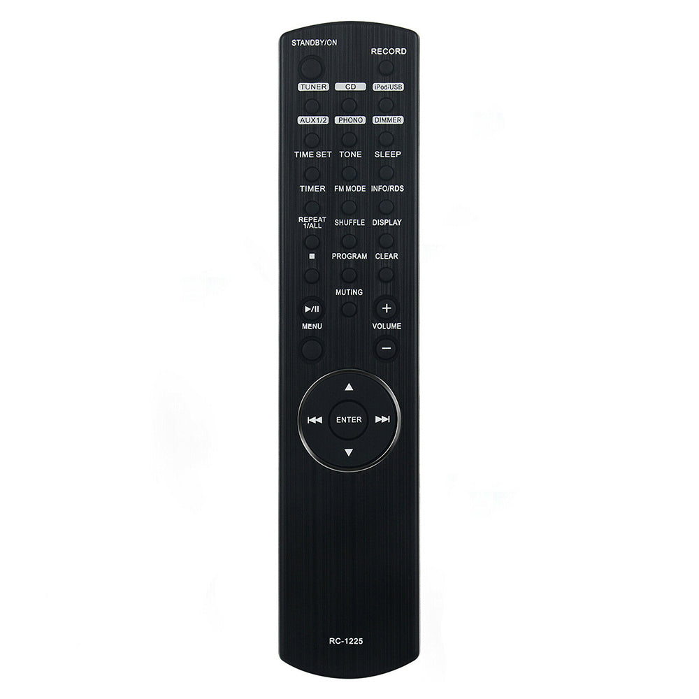 RC-1225 RC1225 Remote Replacement For Teac AGH380 CR-H500 TV