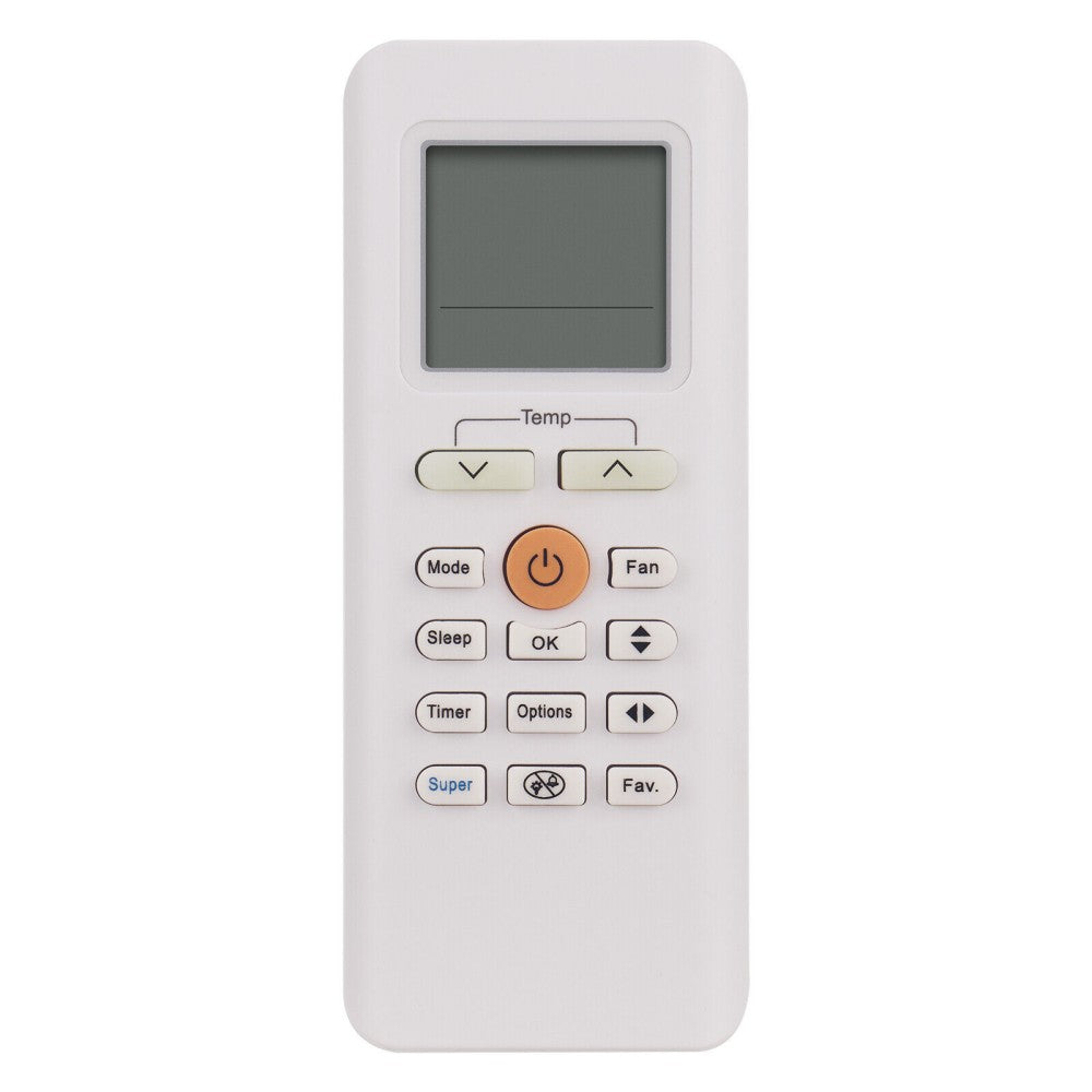 RG70A BGEF Remote Control Replacement for Midea Air Conditioner