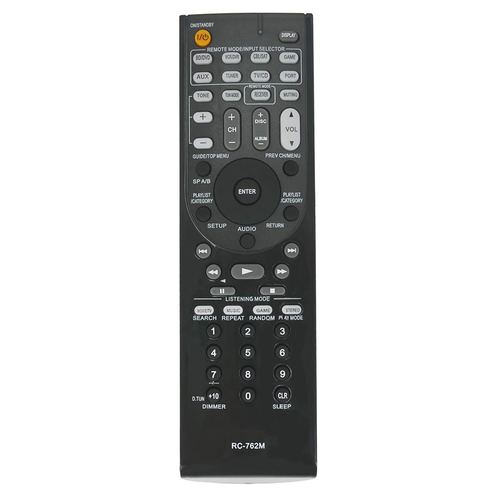 RC-762M Remote Control Replacement for Onkyo AV Receiver AVX-280 AVX-290