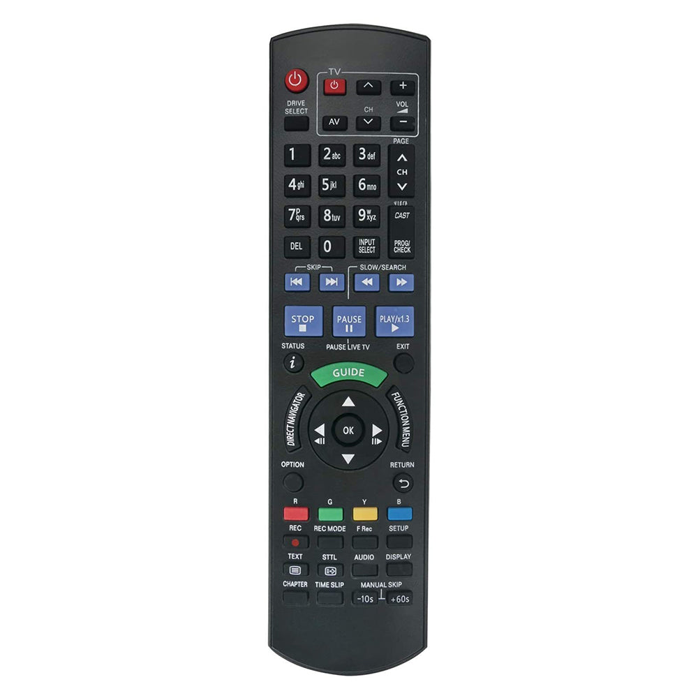 N2QAYB000271 Remote Replacement for Panasonic BLU-RAY Recorder DMRBW500