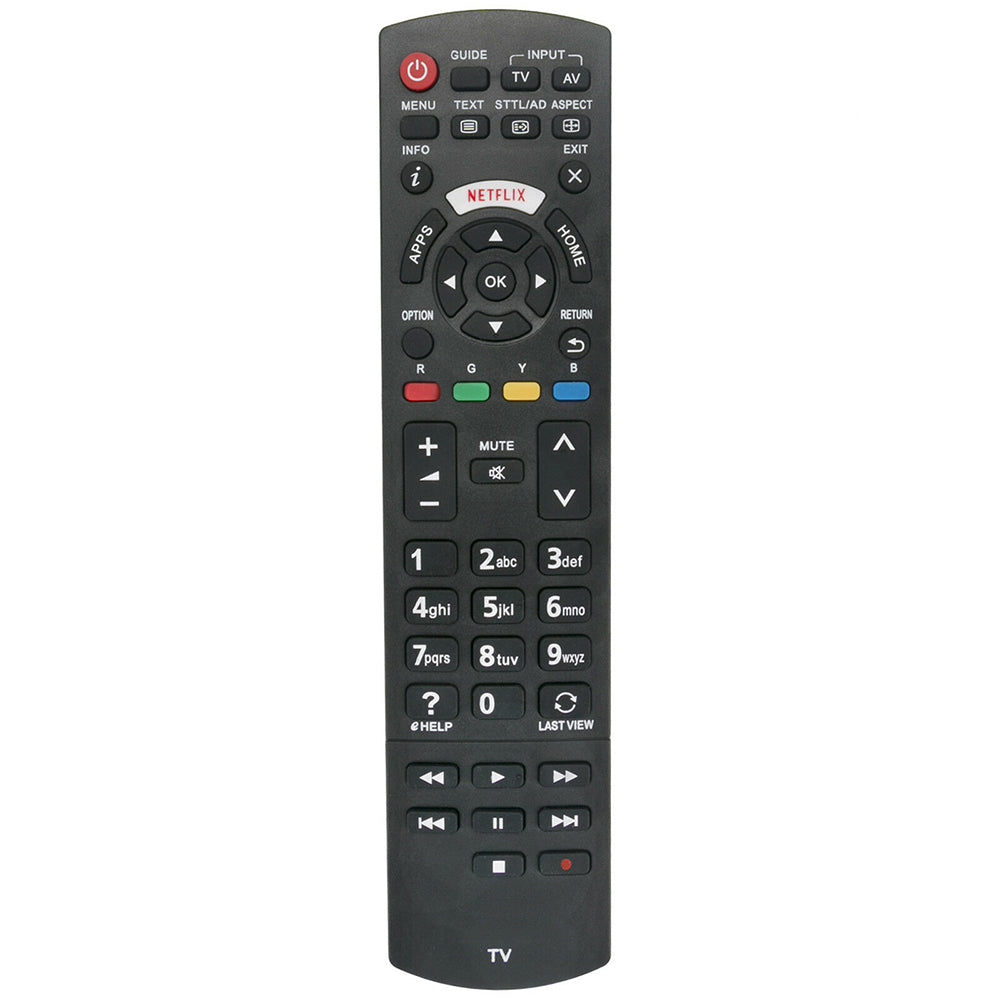 N2QAYB000834 N2QAYB000934 Remote Replacement for Panasonic LED TV