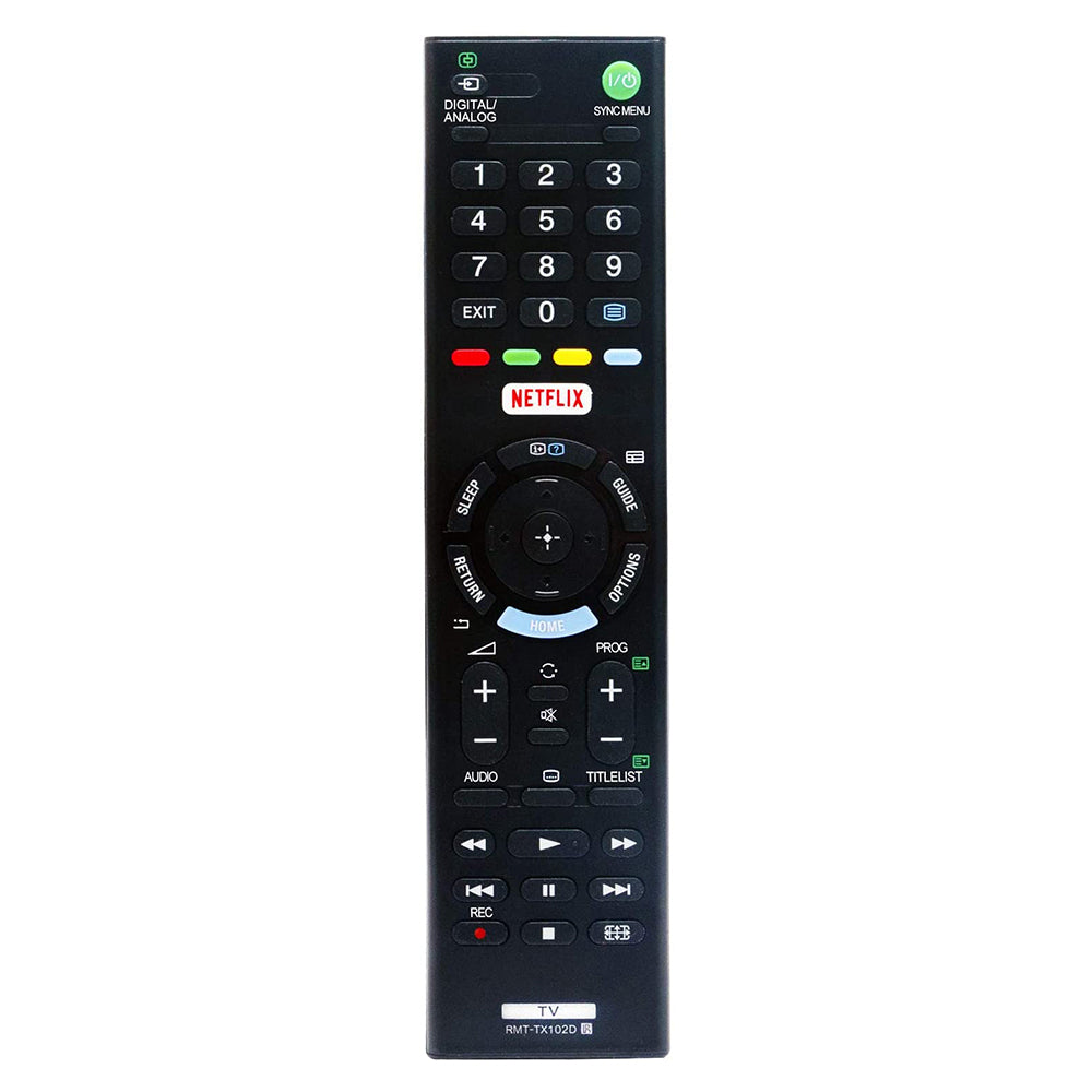 RMT-TX102D Remote Control Replacement for Sony TV KDL-32R500C KDL-40R550C