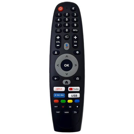IR TR-827 Remote Control Replacement for ASANZO LED LCD TV SMT-V2