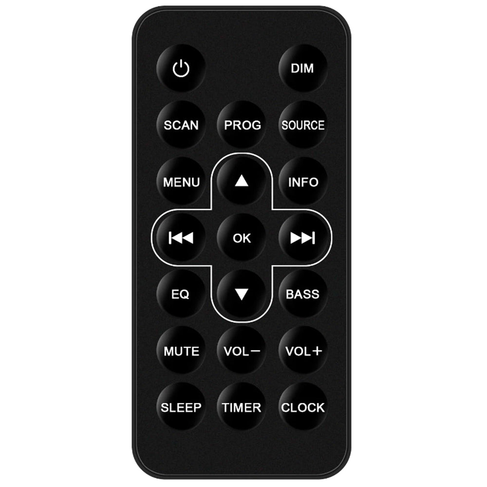 105000313 Remote Control Replacement for Sandstrom Sound Bar SSBDA13E