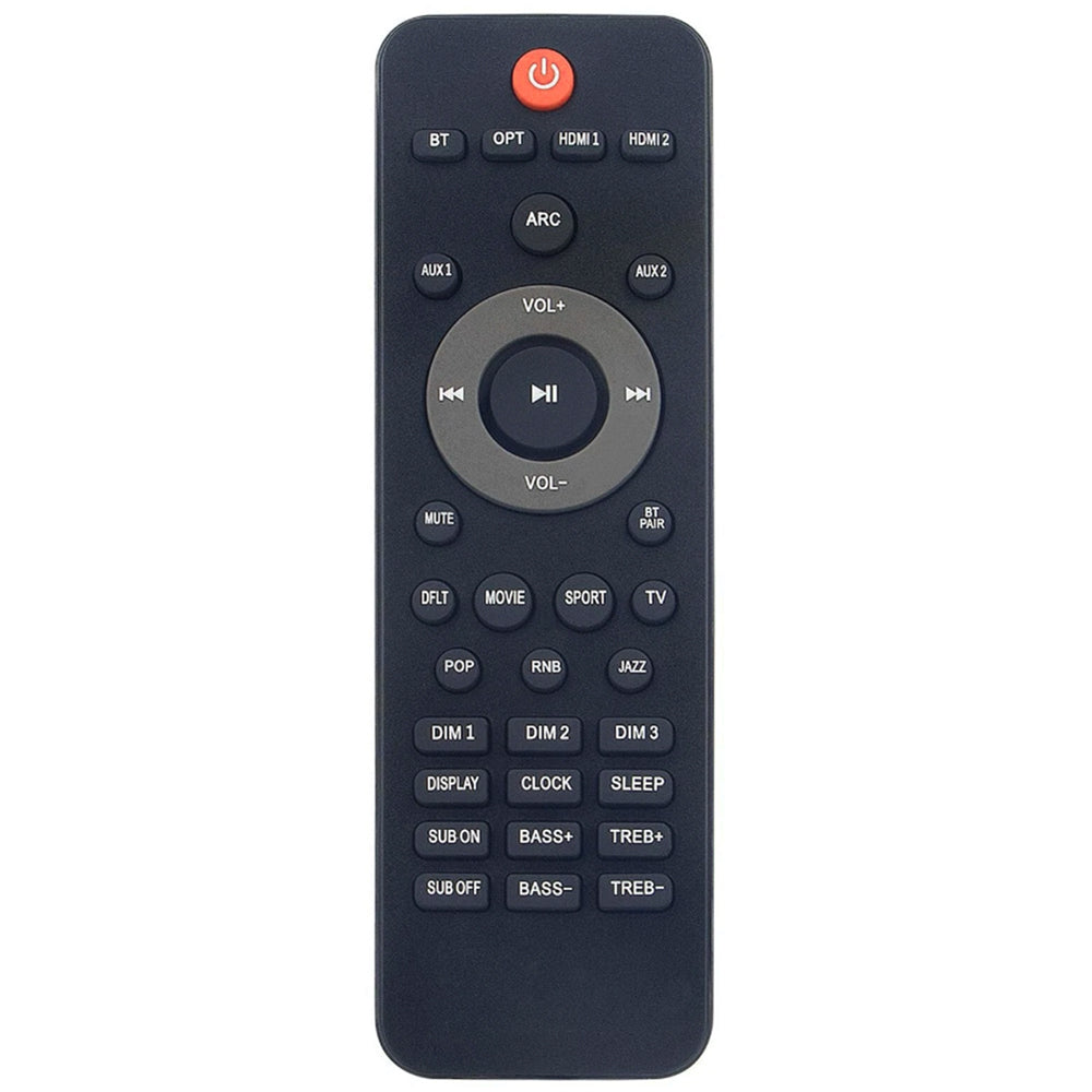 TH-WL711B Remote Control Replacement for JVC Soundbar THWL711B 105000573