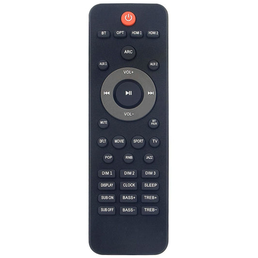 TH-WL711B Remote Control Replacement for JVC Soundbar THWL711B 105000573