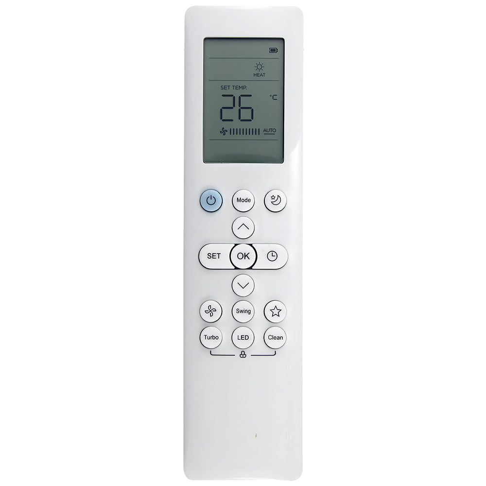 RG10B10(E2)/BGEF Remote Control Replacement for Midea Air Conditioner RG10B7(E2)BGEF