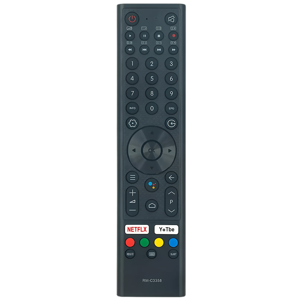 RM-C3358 Remote Control Replacement for JVC TV LT-55NQ7105AM LT-55NQ7105A