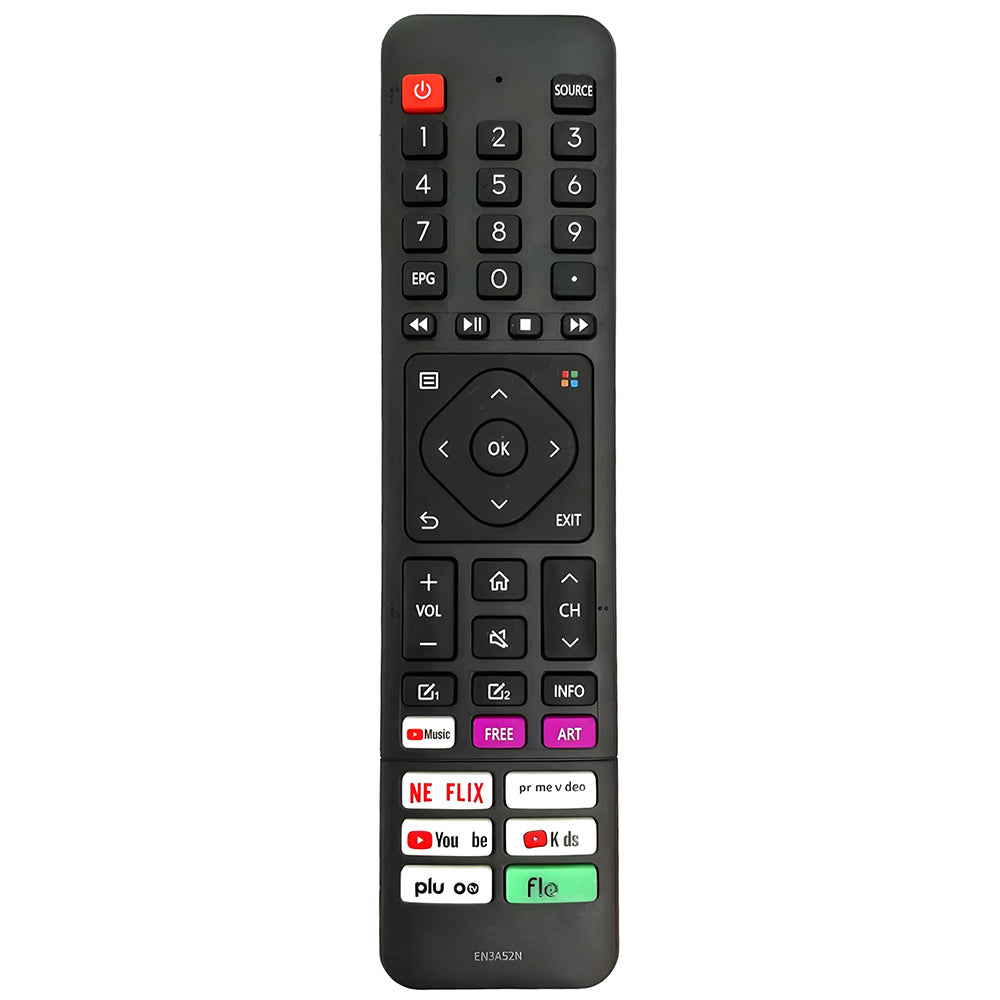 EN3A52N Remote Control Replacement for Hisense TV DK43X5100 DK43X5100PI