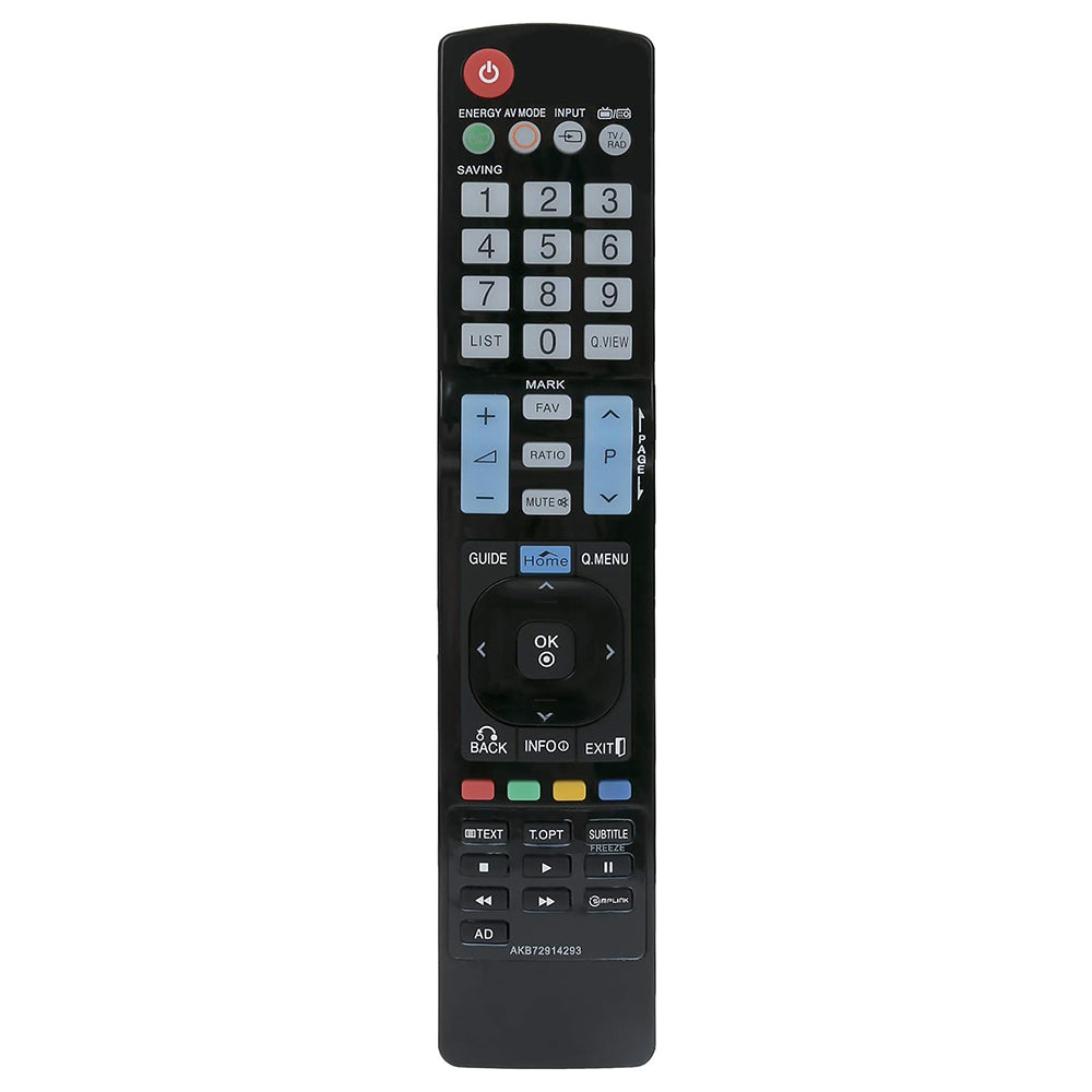 AKB72914293 Remote Control Replacement for LG TV 42LE4500 37LE4500