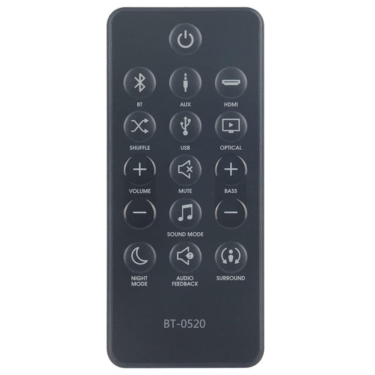 BT-0520 Remote Control Replacement for JBL Bar Studio 2.0-Channel Soundbar