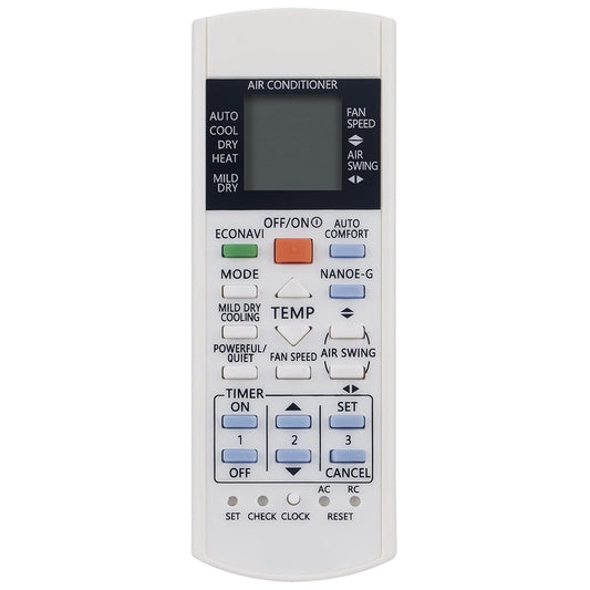 A75C3300 Remote Control Replacement for Panasonic Air Conditioner
