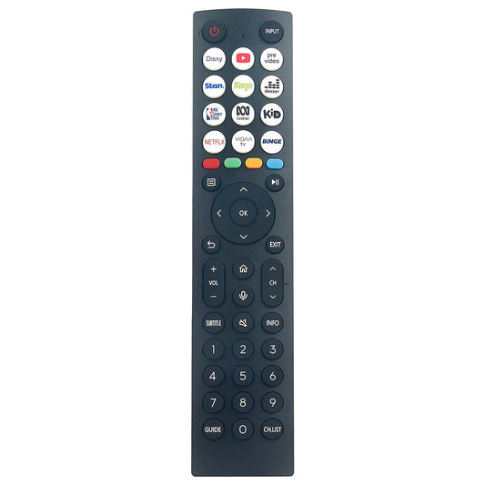 ERF2R36H IR Remote Control Replacement for Hisense 4K UHD LED LCD Smart TV