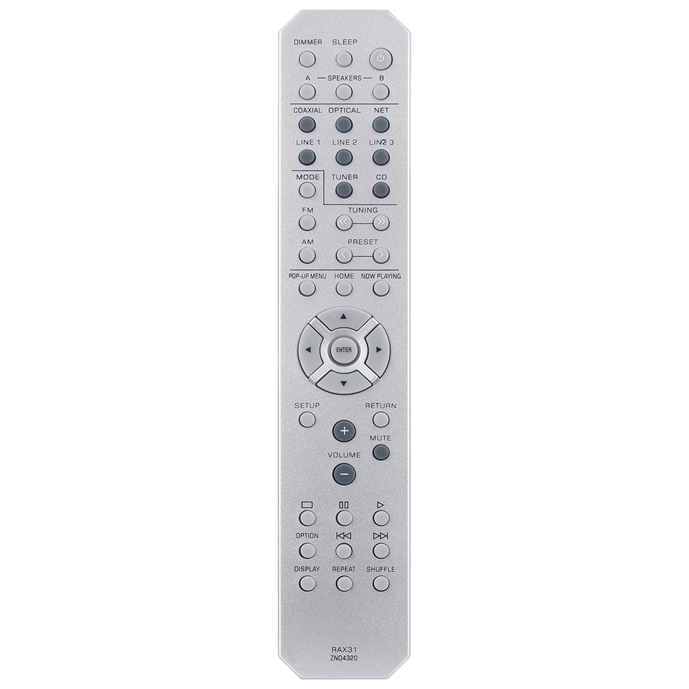 RAX31 ZN04320 Remote Control Replacement for Yamaha Network Stereo Receiver