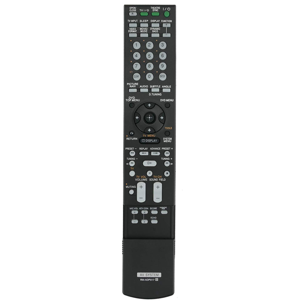 RM-ADP017 Remote Control Replacement for Sony DVD Player DAV-DZ820KW