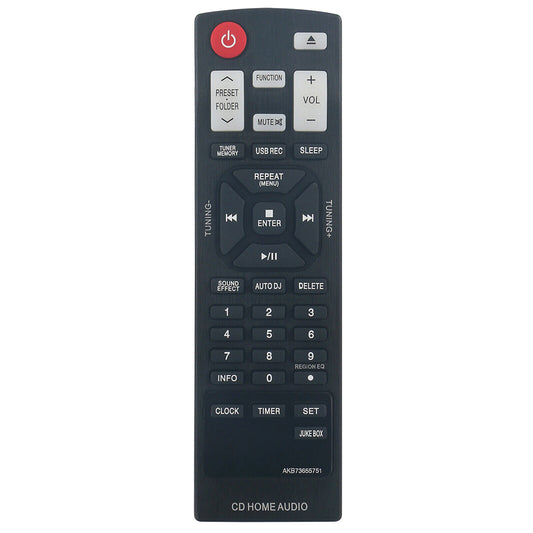 AKB73655751 Remote Control Replacement for LG Home Audio CM8440FB CM8440