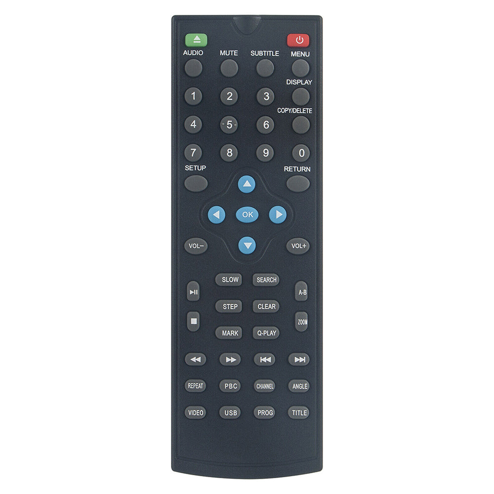 Remote Control Replacement for Laser DVD Player DVD-HD008 DVDHD008 DVD ...