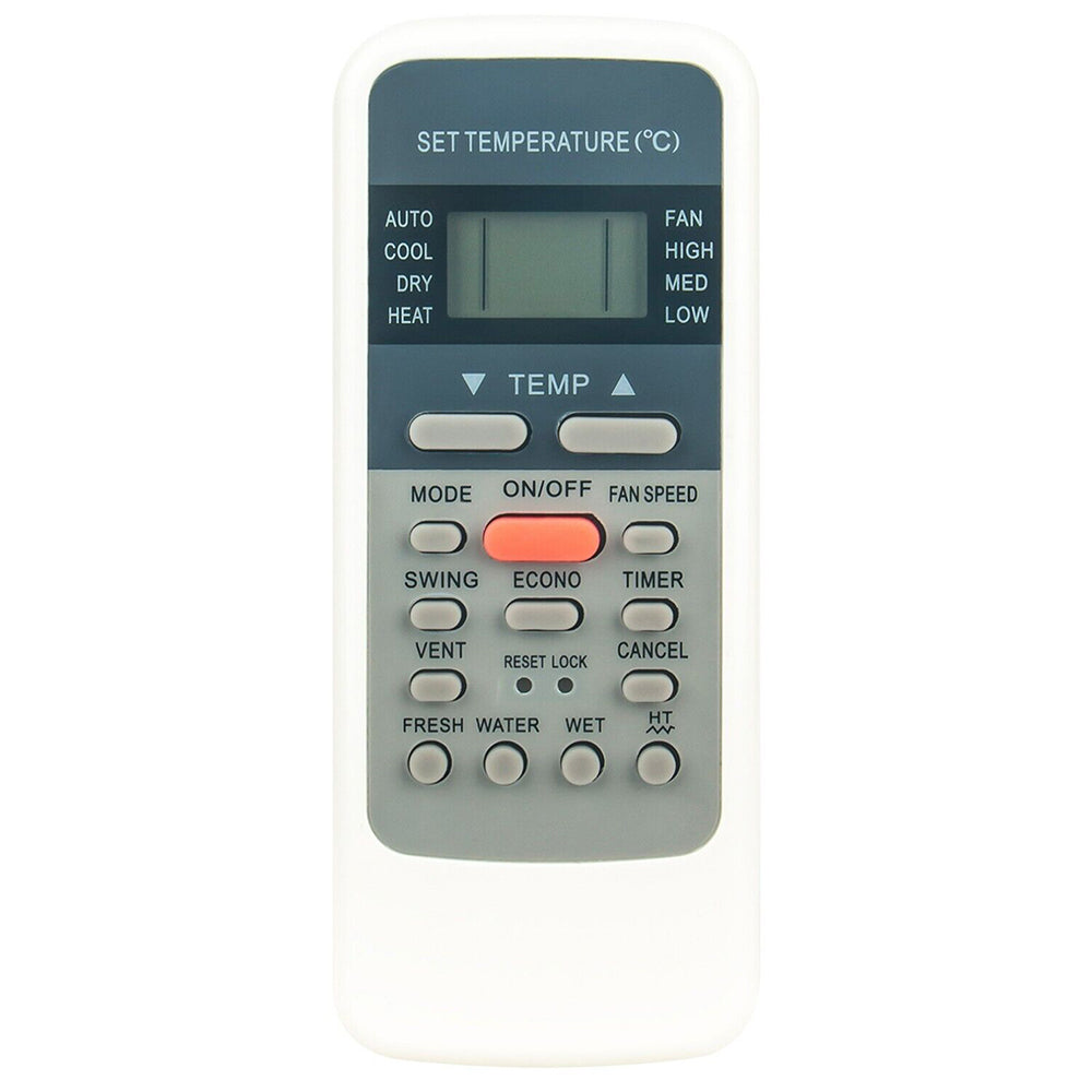 R51I4/BGE Remote Control Replacement for  EcoAir AC Air Conditioner R51I4/BGCE