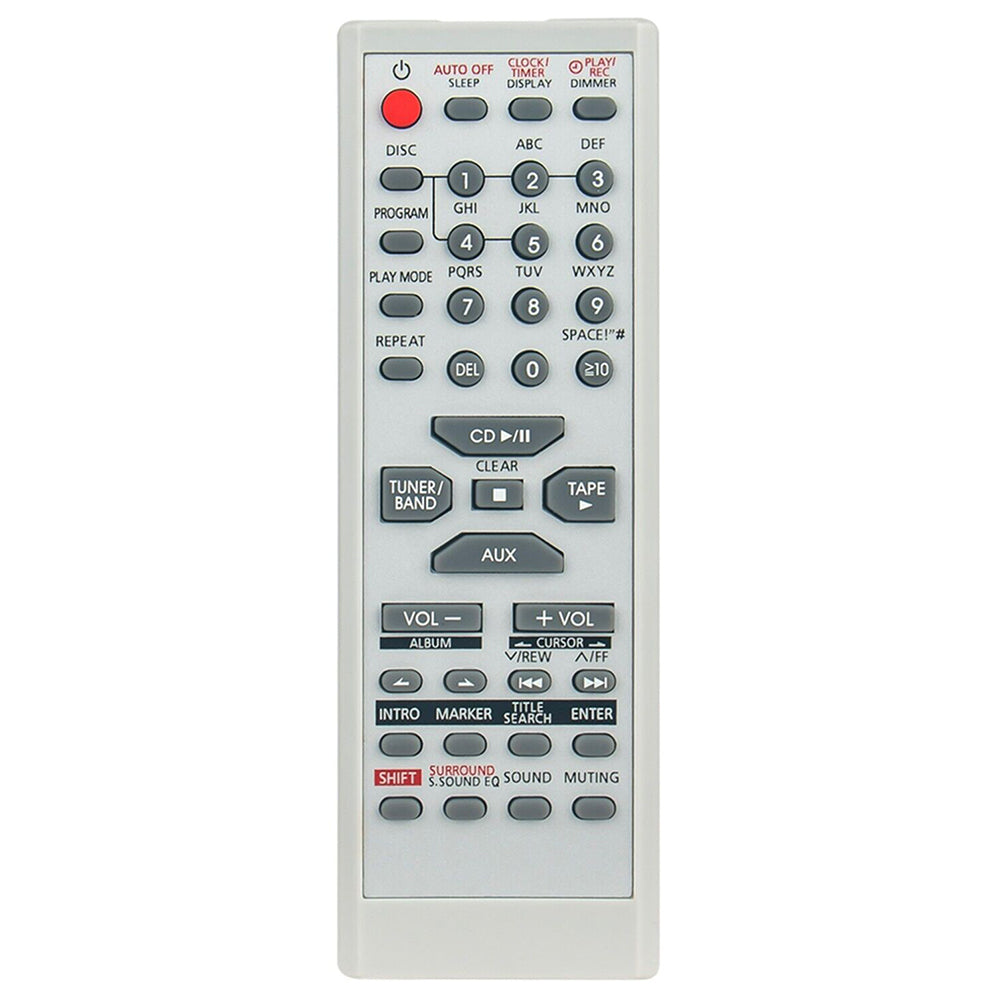 EUR7711150 Remote Control Replacement for Panasonic Audio System SAPM28