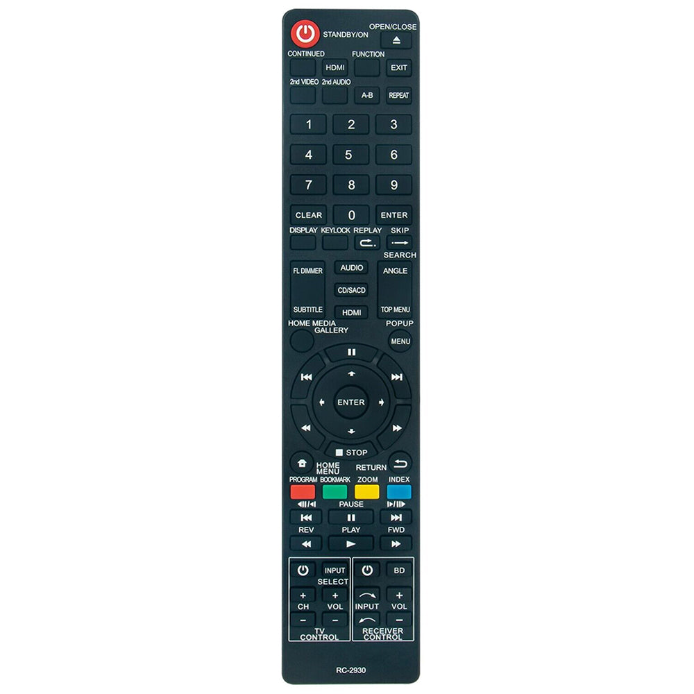 RC-2930 Remote Control Replacement for Pioneer Blu-Ray Player BDP-05FD