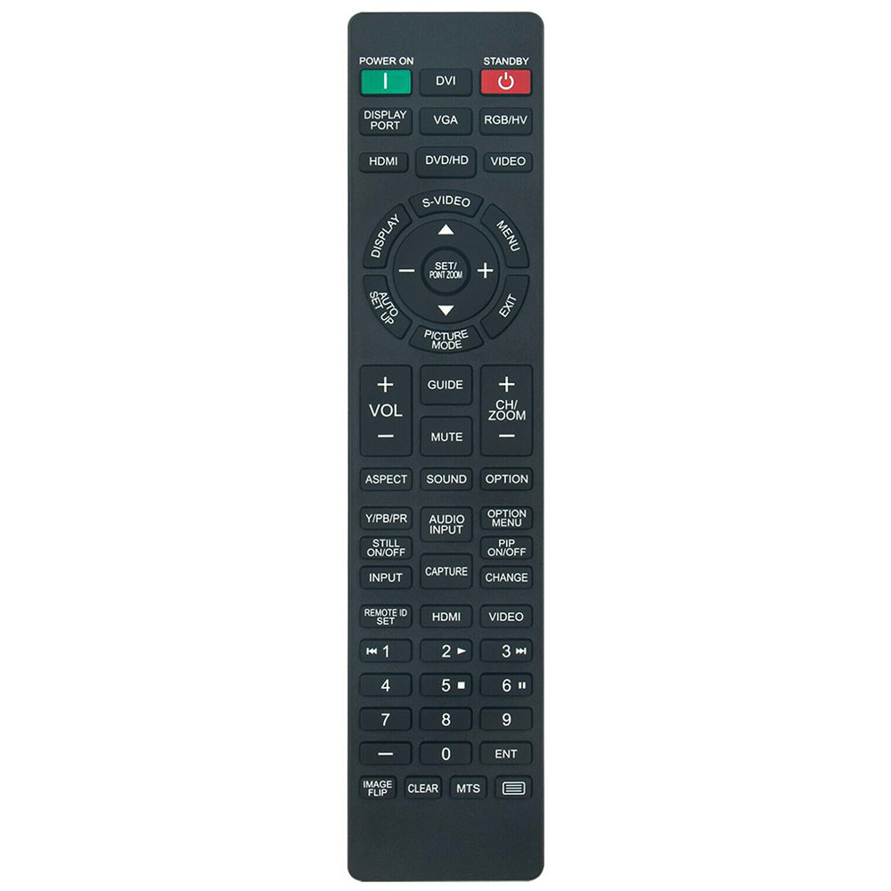 RU-M117 RU-M121 Remote Control Replacement for NEC TV Projector V462 P401