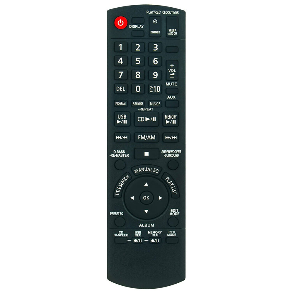 N2QAYB000503 Remote Control Replacement for Panasonic Audio System SA-AKX50