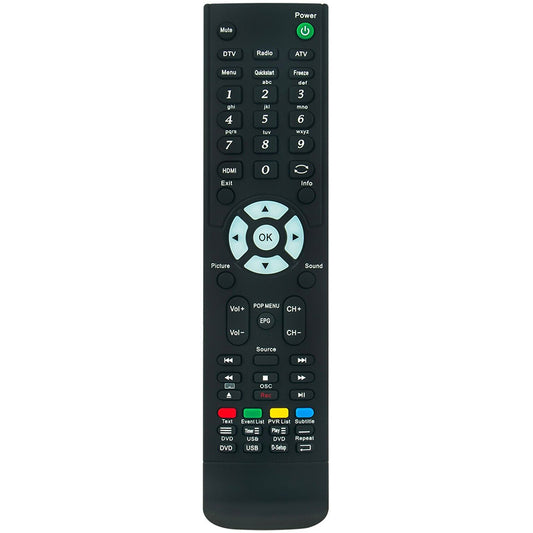 BP2830HDV BP2420FHDV Remote Control Replacement for Blaupunkt TV BP2830HDV