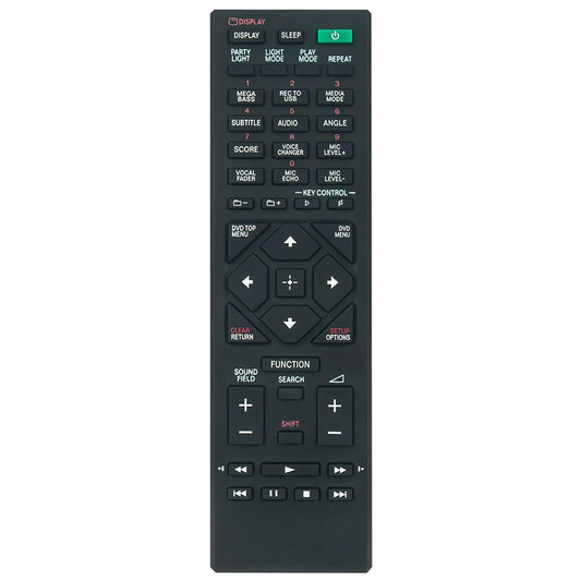 RMT-AM503U Remote Control Replacement for Sony AV System Audio MHC-V42D