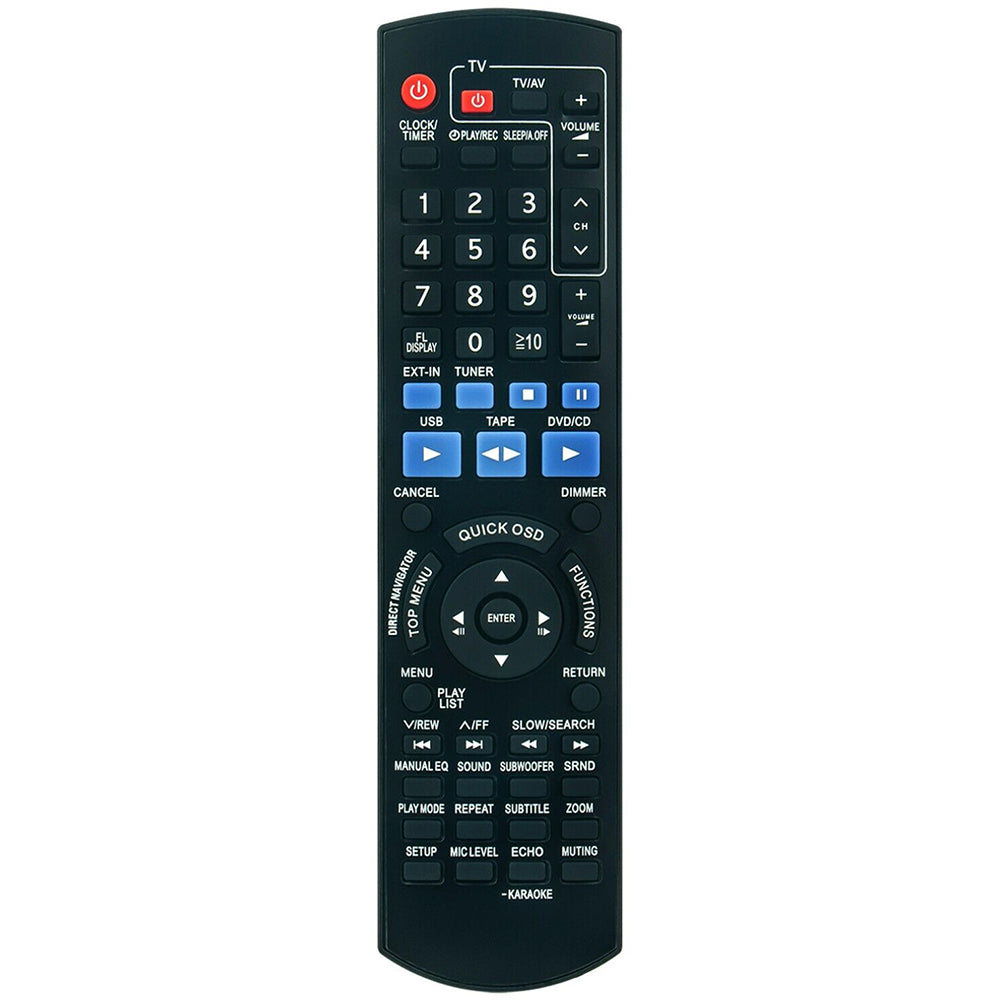 N2QAYB000113 Remote Control Replacement for Panasonic Audio System SC-NC6EE-K