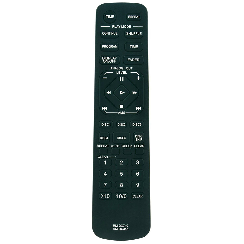 RM-DX740 RM-DC355 Remote Control Replacement for Sony CD Player CDP-XB740