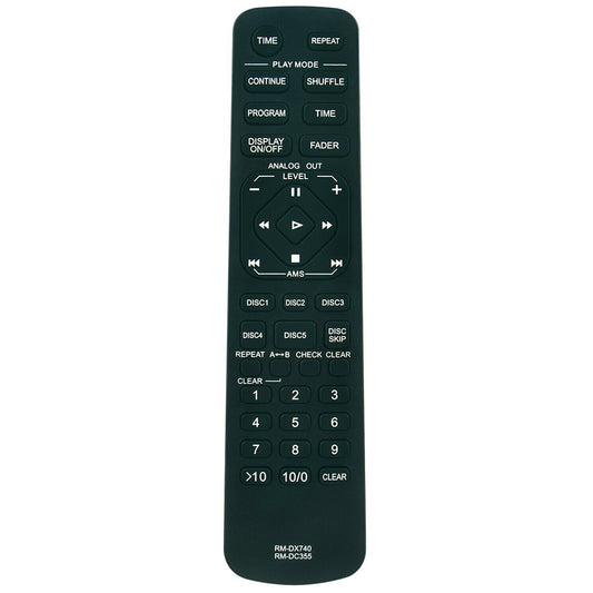 RM-DX740 RM-DC355 Remote Control Replacement for Sony CD Player CDP-XB740