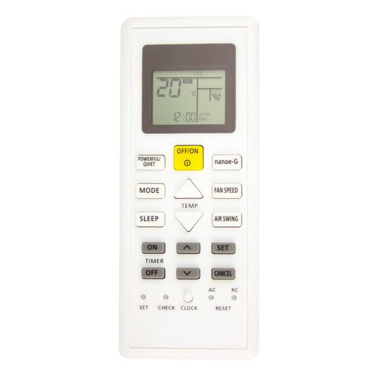 A75C00410 Remote Control Replacement for Panasonic Air Conditioner A75C12810