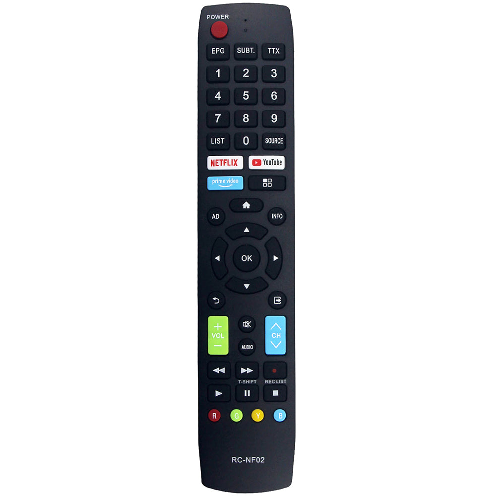 RC-NF02 Remote Control Replacement for Aconatic TV 32HS534AN 40HS534AN